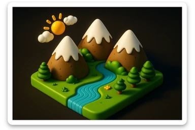 recreate this make sure image has enough shadows sticker