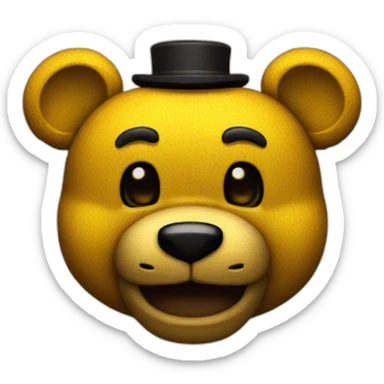 Fredbear sticker
