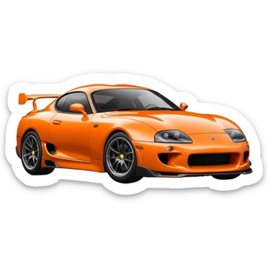 Supra mk4 organg sticker