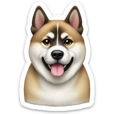 American Akita  sticker