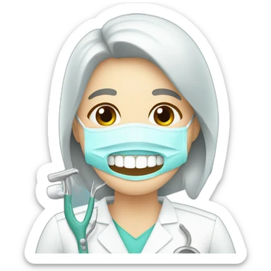 dental hygienist sticker