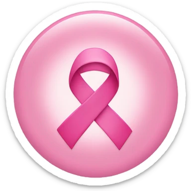 Breast cancer awareness sticker