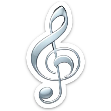 musical note sticker