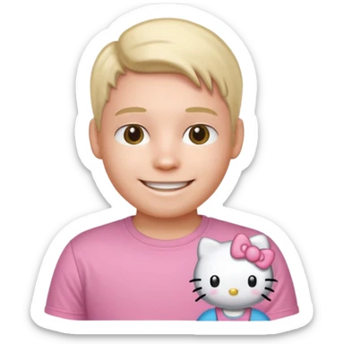 dear daniel hello kittyemoji sticker