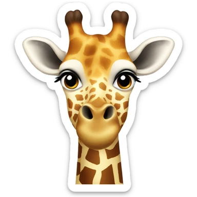 giraffe sticker