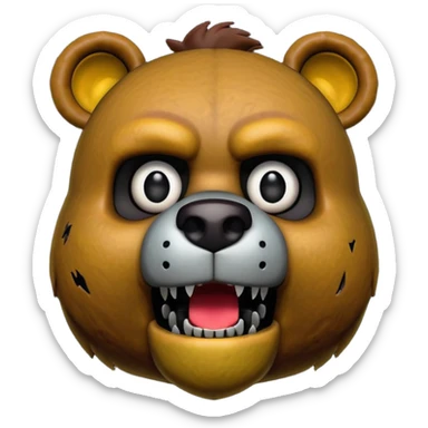 five nights at freddy’s sticker