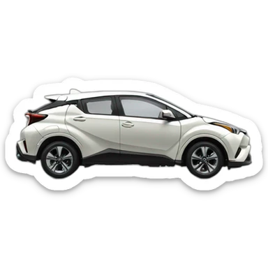 Toyota ch-r sticker