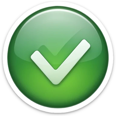 check mark button  sticker