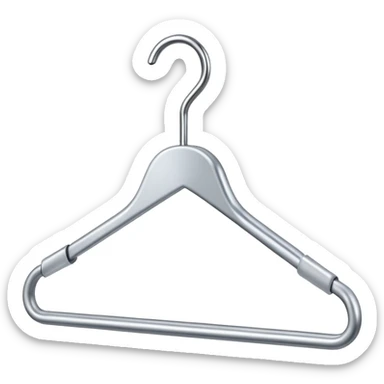 Laundry hanger sticker