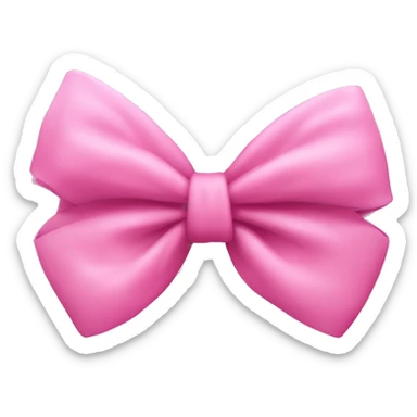 emoji Coquette 𐙚 It's a pink bow sticker