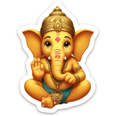 ganesha sticker