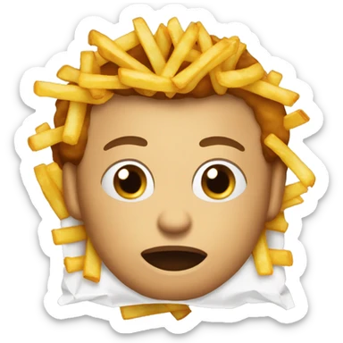 put the fries in the bag sticker