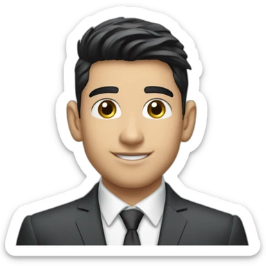 esteban ocon in suit sticker