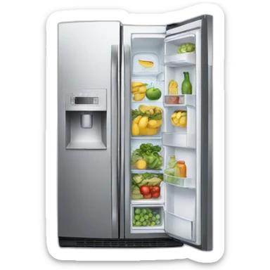 Fridge sticker