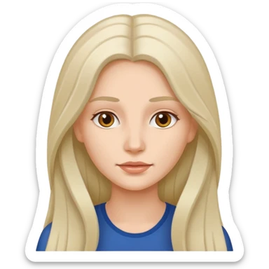 always put white outline sticker