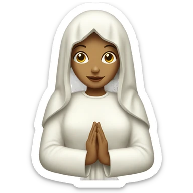 Virgin Mother Mary sticker