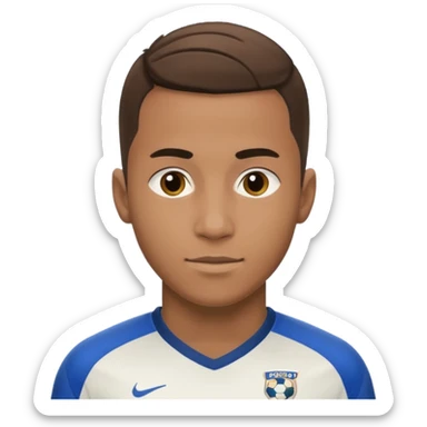 Lamine Yamal football playet sticker