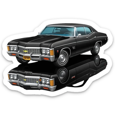 Batman’s 1969 Chevy Impala sticker