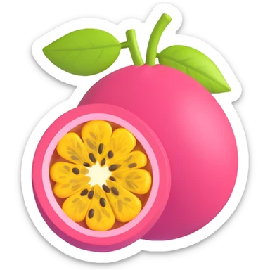 passion fruit guava sticker