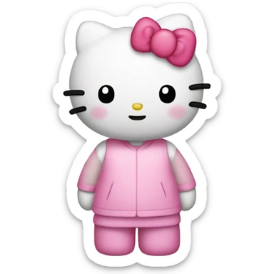 kawaii hello kitty sticker