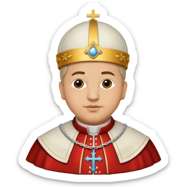 Папа римский Лев X sticker