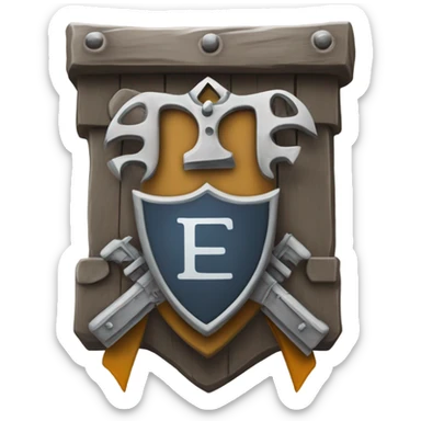 Ein Emoji ohne Person, dafür aber ein Schild mit der Aufschrift "RAID". Es soll auffällig coloriert sein. sticker