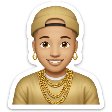 Rapper Oruam sticker