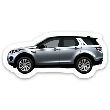 Land rover discovery sport gray sticker