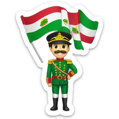 Bandera Andalucia sticker