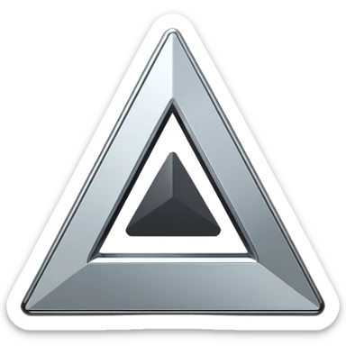 triangle Scale sticker