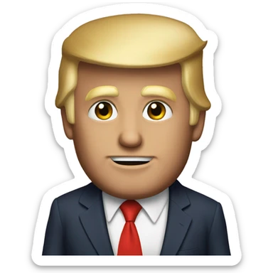 Donald trump approval sticker