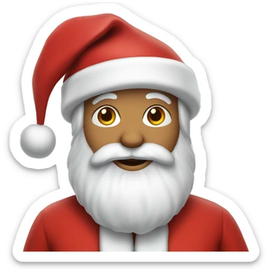 santa claus sticker