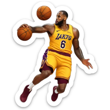 Le bron james dunk sticker