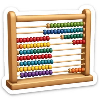 Abacus sticker