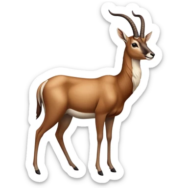 Antelope sticker