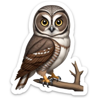 Northern Hawk-Owl sticker