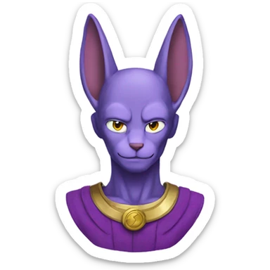 Beerus sticker