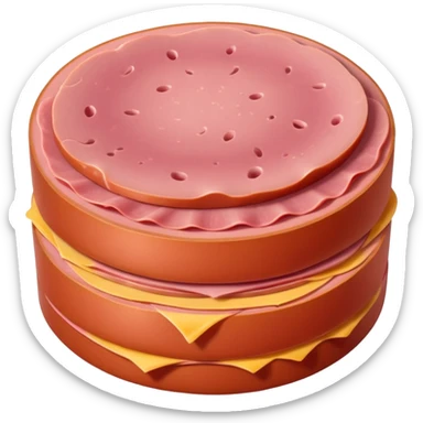 Bologna meat sticker