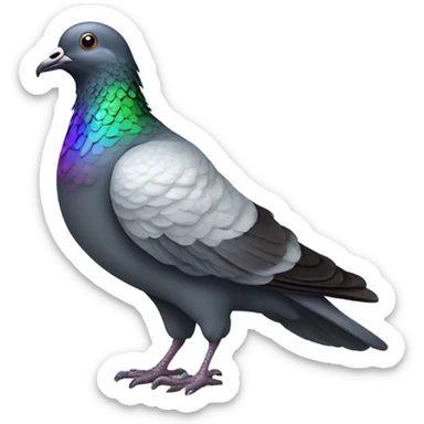 Pigeon sticker