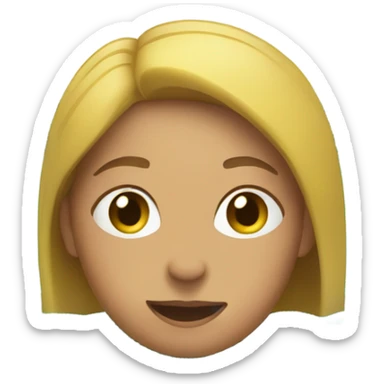 woman swimming in pool sticker