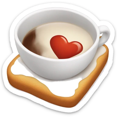 Coeur cafe sticker