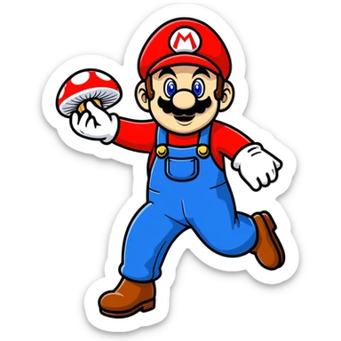 Super Mario sticker