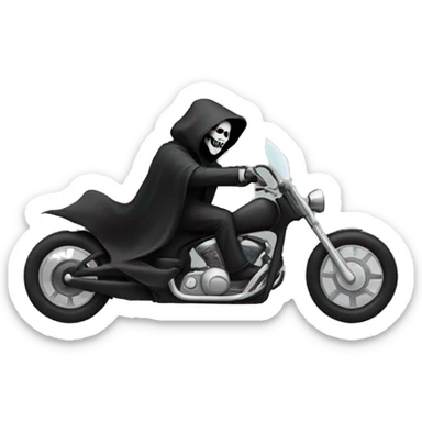 Reaper driving sticker