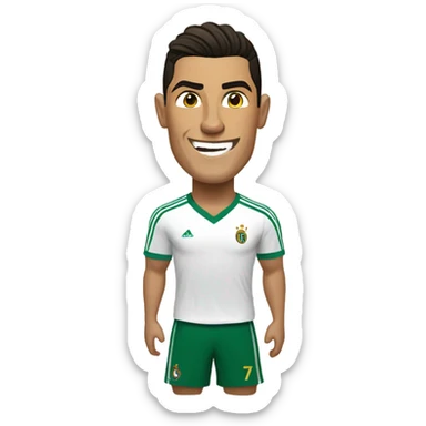Cristiano ronaldo guiño sticker