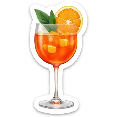 Aperol spritz sticker