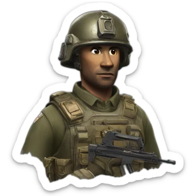 könig from call of duty sticker