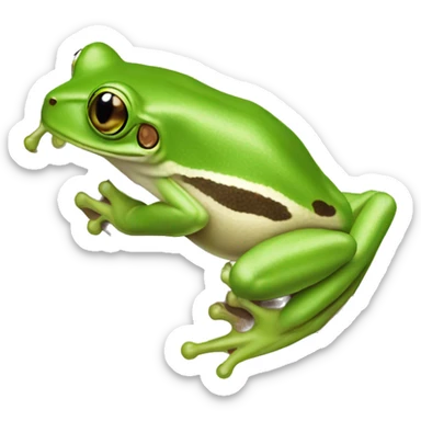 Australian Green Tree Frog sticker