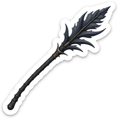 Harry potter Wand (blackthorn, thestral tail hair) sticker