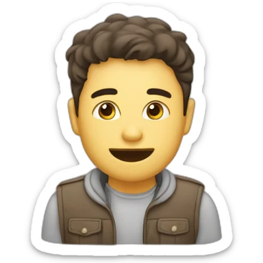 oui je vois je tout copris sticker