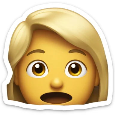 hiding under bed sticker